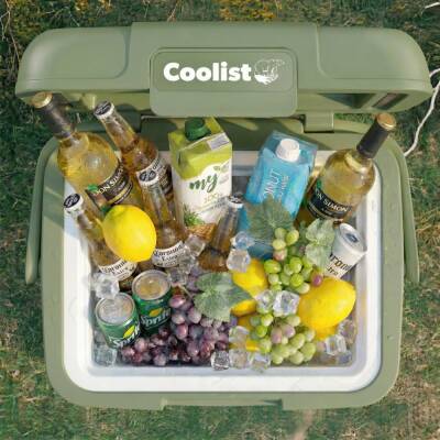 Coolist CLK12G 12/24Volt/ 220Volt 12 Litre Taşınabilir Kompresörlü Oto Buzdolabı - Coolist (1)