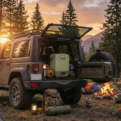 Coolist CLK12G 12/24Volt/ 220Volt 12 Litre Taşınabilir Kompresörlü Oto Buzdolabı - 10