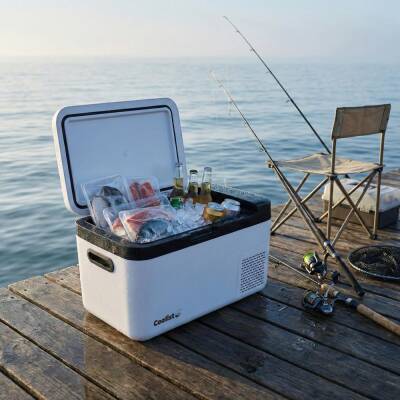 Coolist CLK15B 12/24Volt/ 220Volt 15 Litre Kompresörlü Bluetooth Bağlantılı Oto Buzdolabı - 8