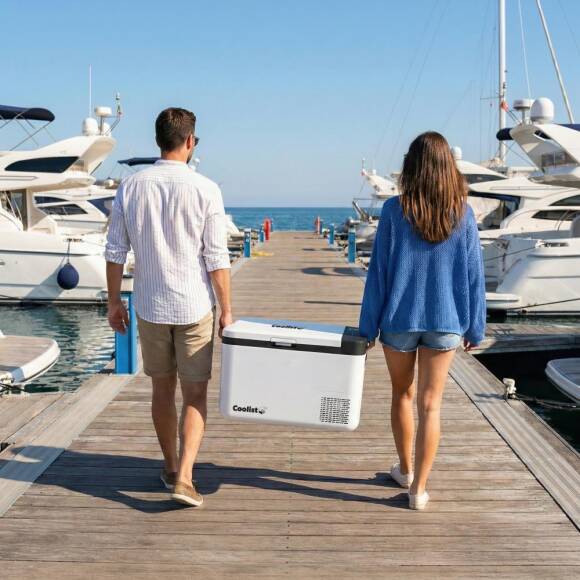 Coolist CLK25B 12/24Volt/ 220Volt 25 Litre Kompresörlü Bluetooth Bağlantılı Oto Buzdolabı - 6