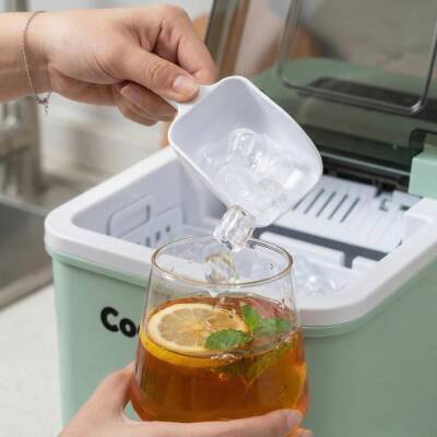 Coolist CLK2BM 12/24Volt/ 220Volt 1.3 Litre Kompresörlü Otomatik Buz Yapma Makinesi - Coolist (1)