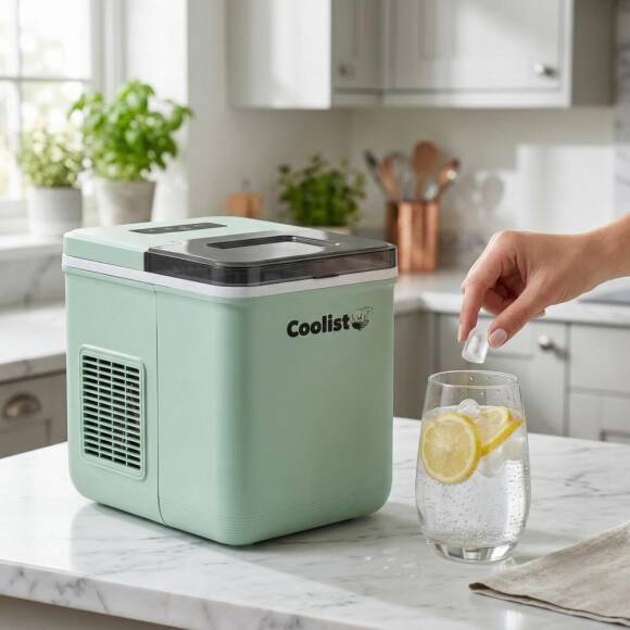 Coolist CLK2BM 12/24Volt/ 220Volt 1.3 Litre Kompresörlü Otomatik Buz Yapma Makinesi - 7