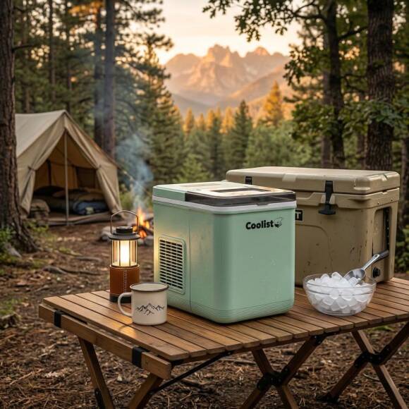 Coolist CLK2BM 12/24Volt/ 220Volt 1.3 Litre Kompresörlü Otomatik Buz Yapma Makinesi - 9