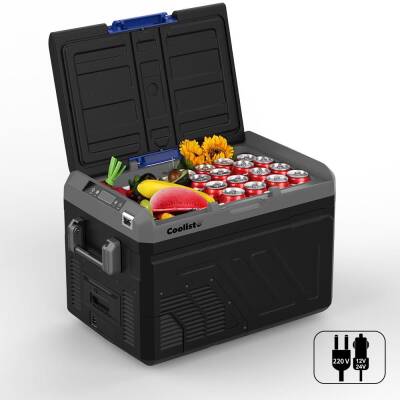 Coolist CLK40 12/24Volt/220Volt 40 Litre Kompresörlü Oto Buzdolabı/Dondurucu - Coolist