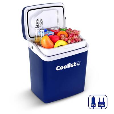 Coolist - Coolist CLT18 12Volt/220Volt AC/DC 18 Litre Sıcak/Soğuk Oto Buzdolabı
