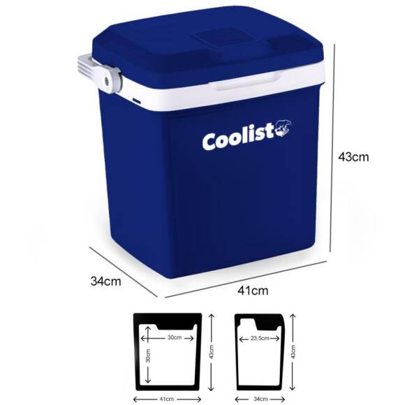 Coolist CLT26 12Volt/220Volt AC/DC 26 Litre Sıcak/Soğuk Oto Buzdolabı - 3