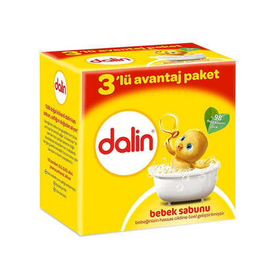 Dalin - Dalin Bebek Sabunu 3'lü 100 gr