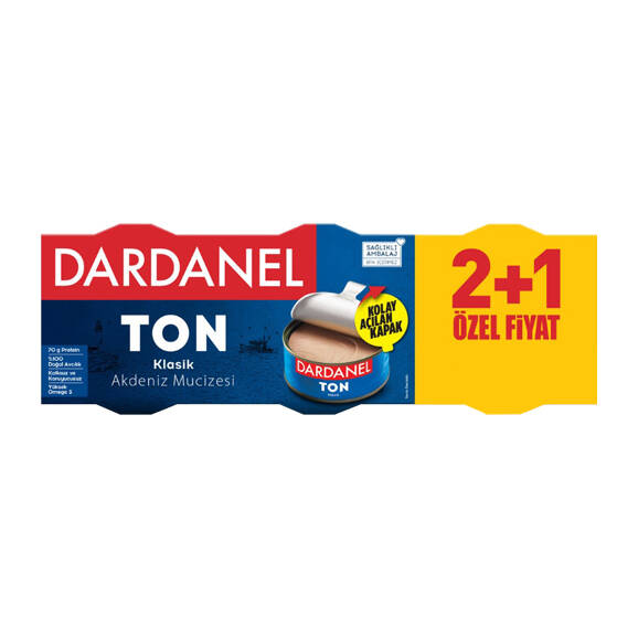 Dardanel Ton Balığı 2+1 Paket