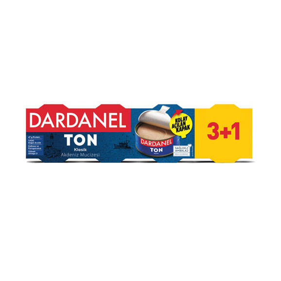 Dardanel Ton Balığı 3+1 Paket