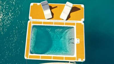 Deluxe Water Pool 4.1 m | Compact Floating Oasis - Dockee (1)