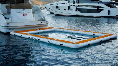 Deluxe Water Pool 4.1 m | Compact Floating Oasis - Dockee