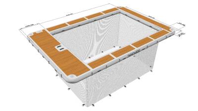 Deluxe Water Pool 6.2 m | Elegant Family Swim Zone - Dockee (1)