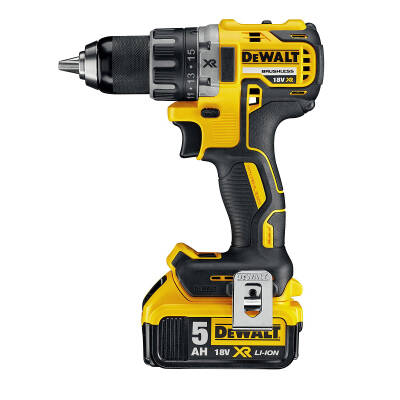Dewalt DCD791P2 18V 5.0 Ah Li-ion Çift Akülü Kömürsüz Profesyonel Vidalama - Dewalt