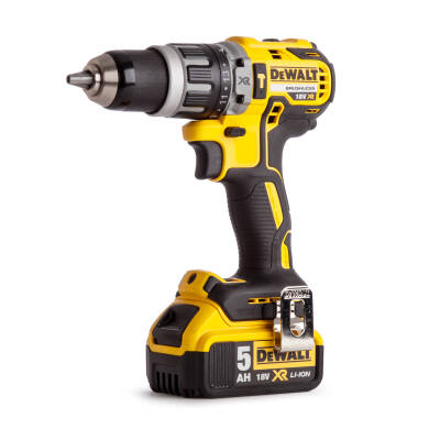 Dewalt DCD796P2 18V 5.0 Ah Li-ion Kömürsüz Çift Akülü Darbeli Matkap - Dewalt