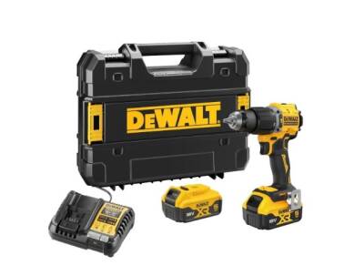 Dewalt DCD799P2T 18V 5.0 Ah Li-ion Çift Akülü Kömürsüz Darbeli Matkap - Dewalt