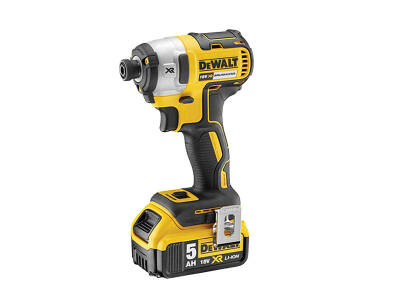 Dewalt DCF887P2 18V 5.0 Ah Li-ion Çift Akülü Kömürsüz Profesyonel Darbeli Tornavida - Dewalt