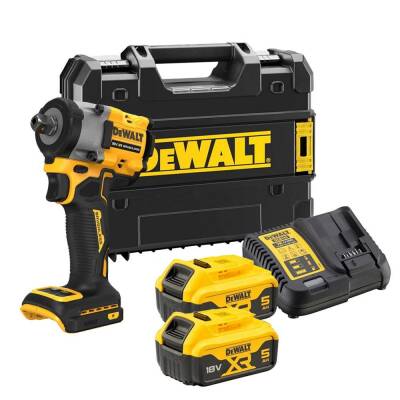 Dewalt DCF922P2T 18V 5.0AH Li-ion Kömürsüz Çift Akülü Somun Sıkma - Dewalt