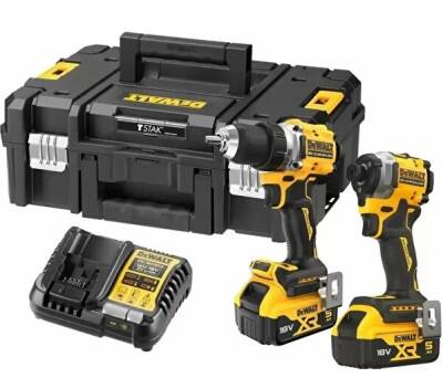 Dewalt DCK2051P2T 18V XR 5.0 AH LI-ION Kömürsüz İkiz Set - Dewalt