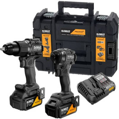 Dewalt DCK2222MP2T-QW Mclaren F1 Team 18V XR 2x5.0AH Akülü Kömürsüz Darbeli Matkap ve Vidalama Seti - Dewalt