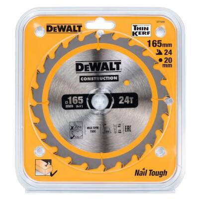 Dewalt DT1949 Daire Testere Bıçağı 165 x 20 mm - 3