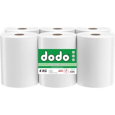 Dodo - Dodo İçten Çekmeli Kağıt Havlu 4 kg 6'lı