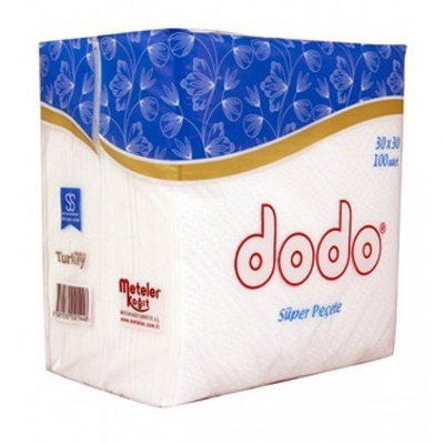 Dodo - Dodo Peçete 30x30 100'lü