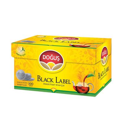 Doğuş Demlik Poşet Çay Black Label 100'lü