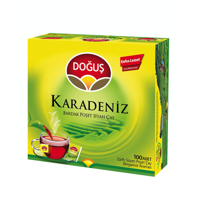 Dogus - Doğuş Karadeniz Süzen Poşet Bergamot Aromalı Çay 2 gr 100'lü