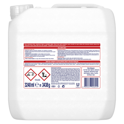 Domestos Kar Beyazı Ultra Yoğun Kıvamlı Çamaşır Suyu 3240 ml - 3