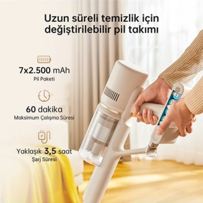 Dreame U20 Şarjlı Dikey Süpürge - 3