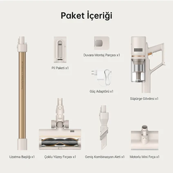 Dreame U20 Şarjlı Dikey Süpürge - 9