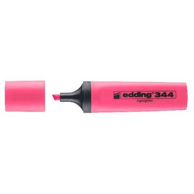 Edding 344 Fosforlu Kalem Pembe - 3