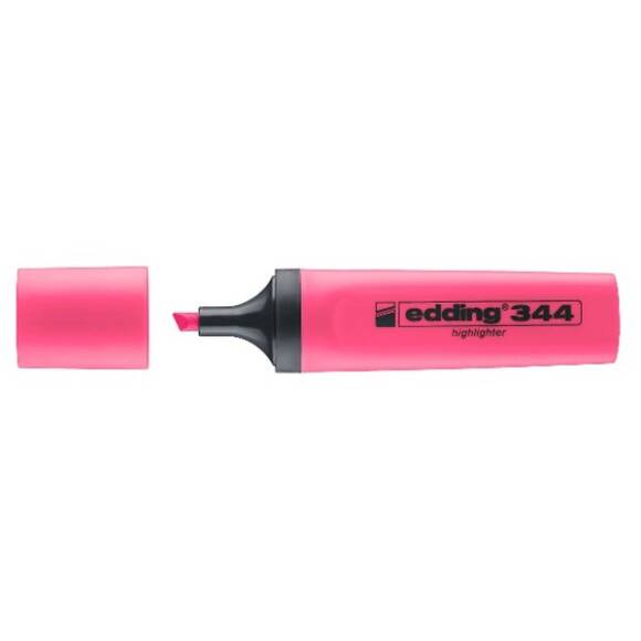 Edding 344 Fosforlu Kalem Pembe - 3