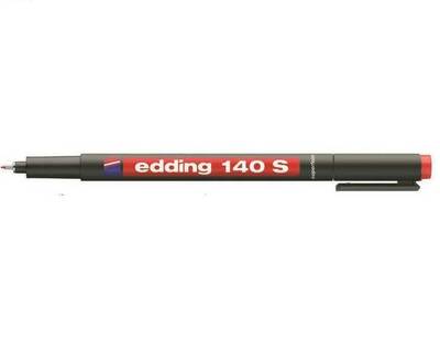 Edding Asetat Kalemi 140-02 S Kirmizi - 1