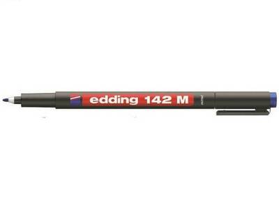 Edding Asetat Kalemi E-142M Mavi ED14203 - 1