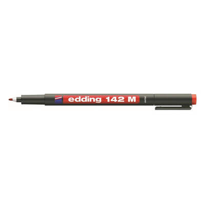 Edding - Edding Asetat Kalemi E-142M Kırmızı ED14202