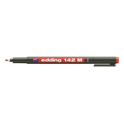 Edding Asetat Kalemi E-142M Kırmızı ED14202 - Edding