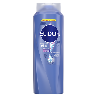 Elidor - Elidor Kepeğe Karşı Etkili 2in1 Şampuan 500 ml (1)