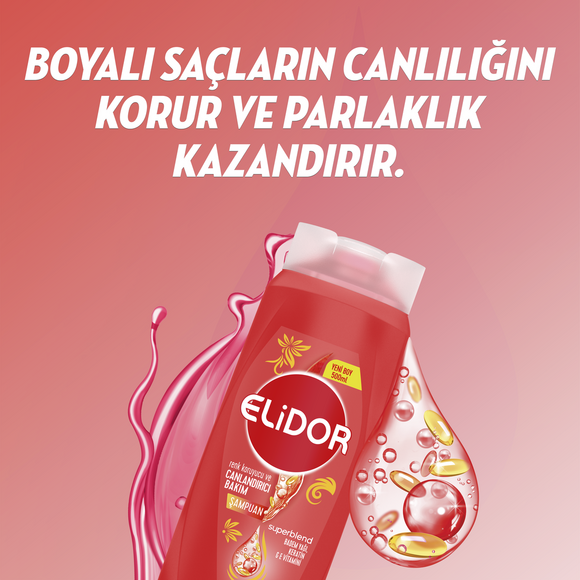 Elidor Renk Koruyucu Şampuan 500 ml