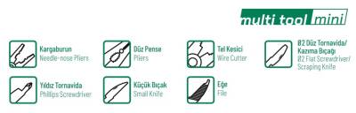Elta 14000006048 Multi Tool Mini 75 mm (7 Fonksiyonlu) - 4