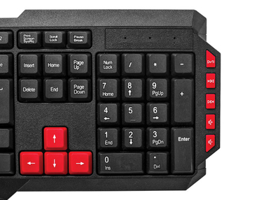 Everest KB-G7 Armor Siyah Usb Q Oyuncu Klavyesi - 3