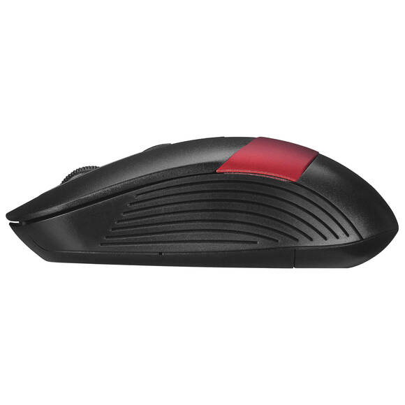 Everest SM-18 Usb Siyah/Kırmızı 2.4Ghz Optik Kablosuz Mouse - 4