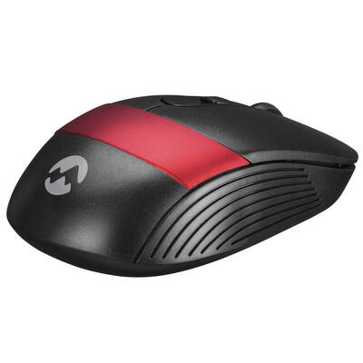 Everest SM-18 Usb Siyah/Kırmızı 2.4Ghz Optik Kablosuz Mouse - 5