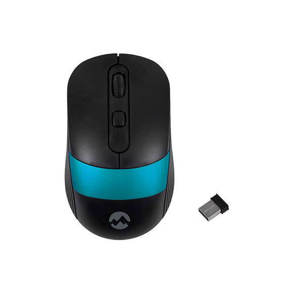 Everest Sm-18 Usb Siyah-Mavi 2.4 Ghx Optik Kablosuz Mouse - 1