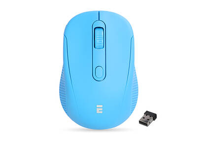 Everest SM-300 Usb Mavi 4D Optik Alkalin Pil Kablosuz Mouse - Everest