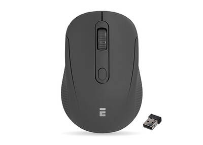 Everest - Everest SM-300 Usb Siyah 4D Optik Süper Sessiz Alkalin Pil Kablosuz Mouse