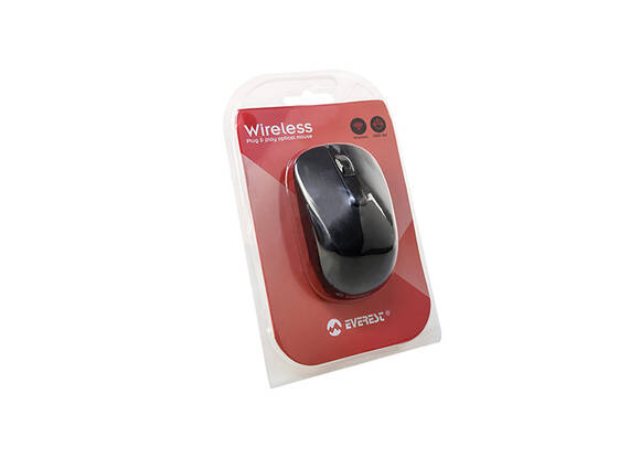Everest SM-834 Usb Siyah 800-1200-1600dpi Optik Kablosuz Mouse