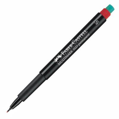 Faber Castell Asetat Kalemi S Kırmızı 152321 Tekli - Faber Castell (1)