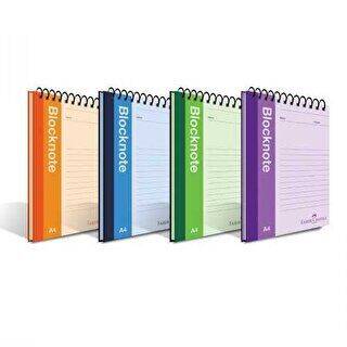 Faber Castell Bloknot Canlı Renk A5 80 Yaprak Kareli