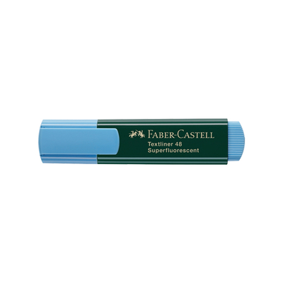 Faber Castell Fosforlu Kalem Mat Gövde Mavi 154851 Tekli - 2